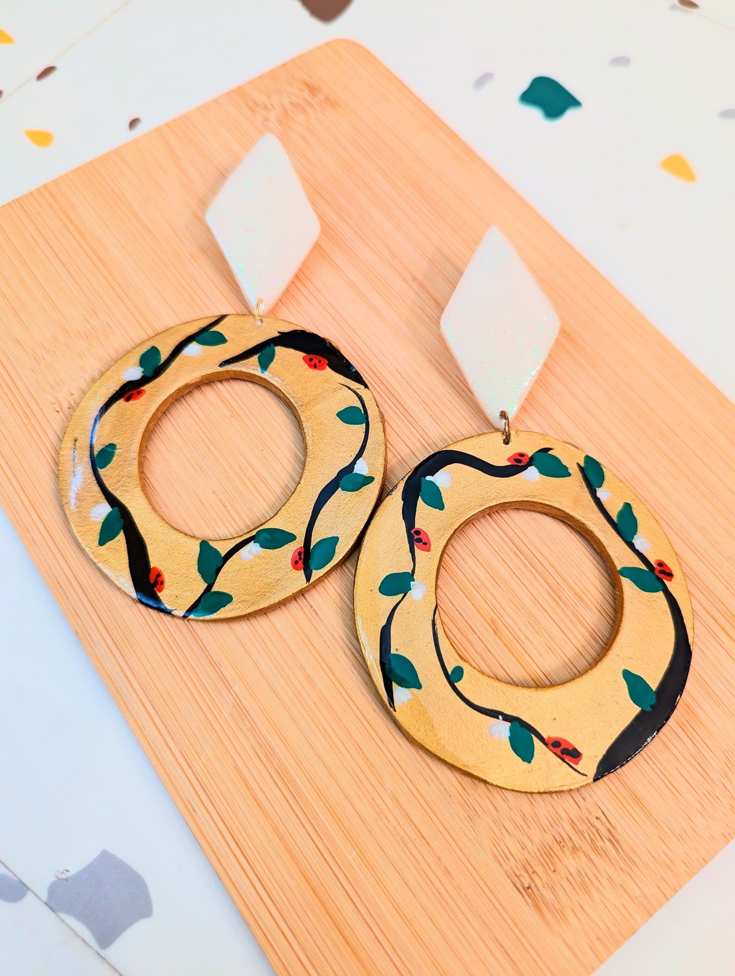 Gold Hoop Earrings