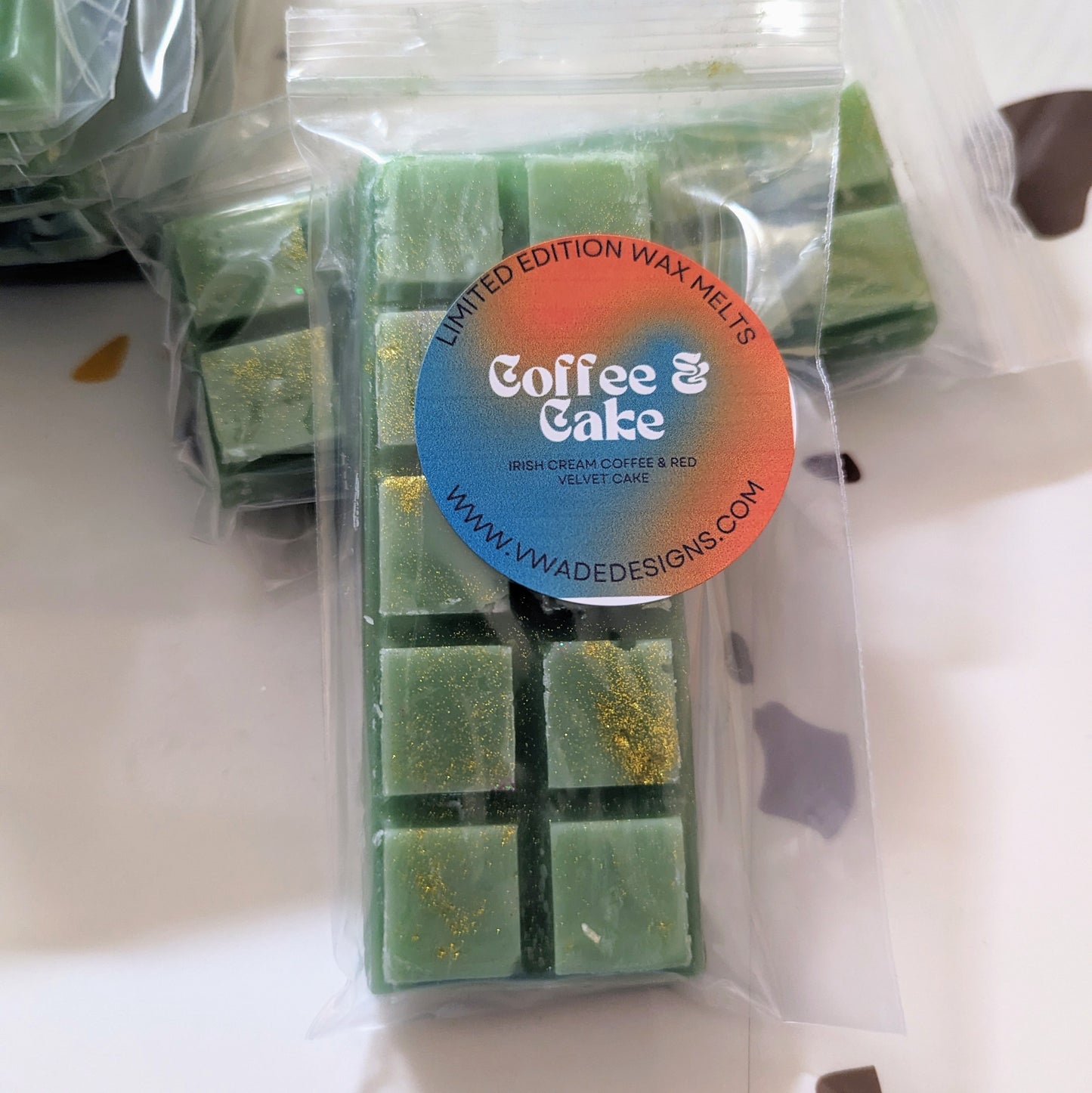 Coffee & Cake wax melt snap bar