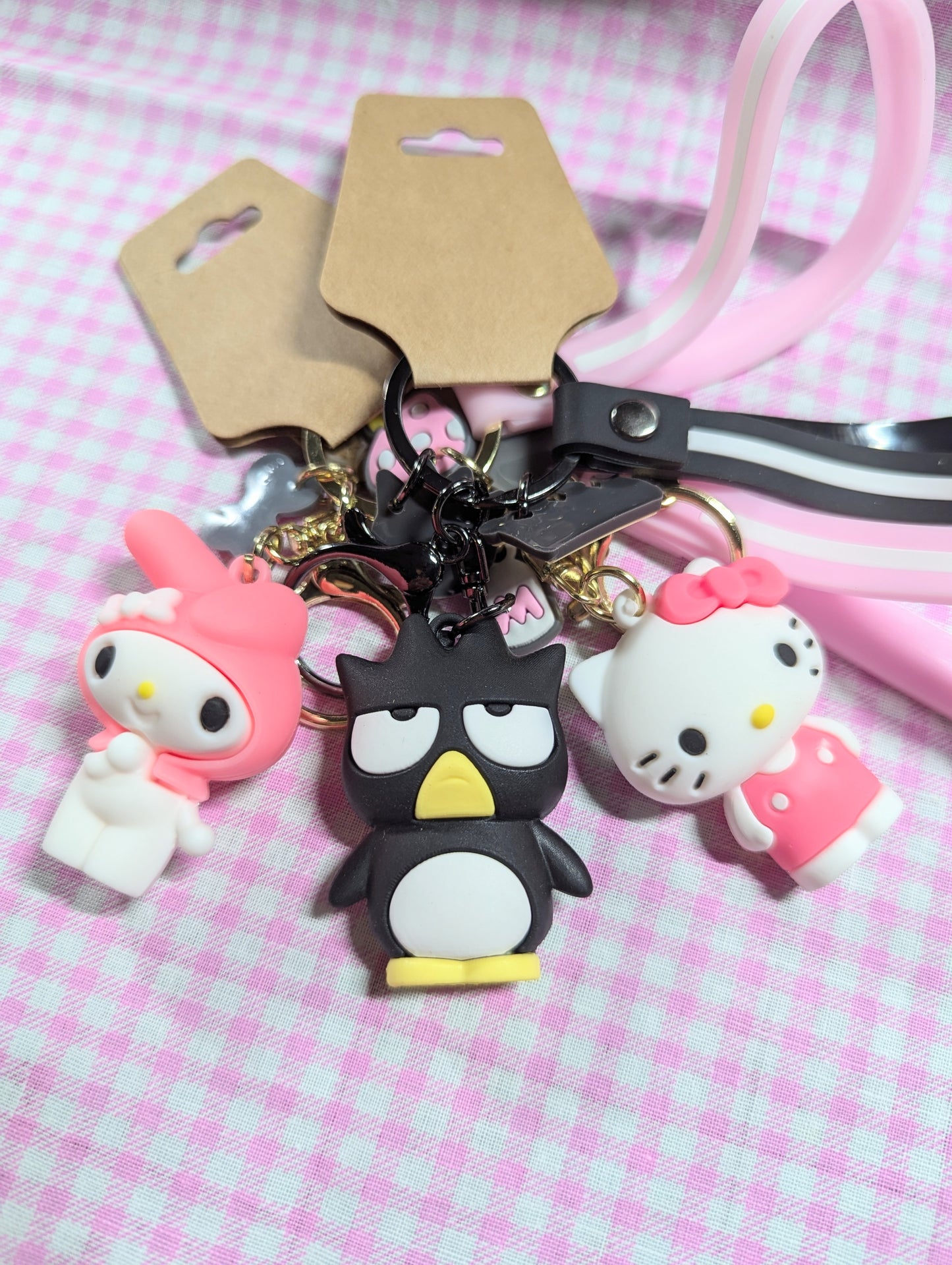 Character keychains