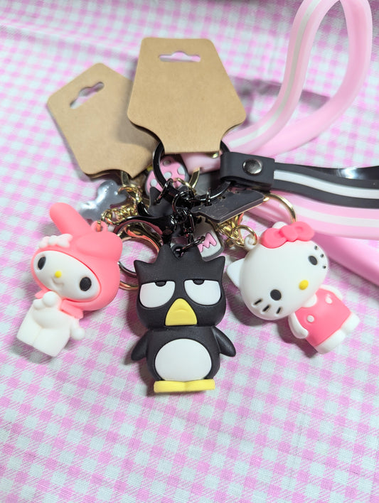 Character keychains