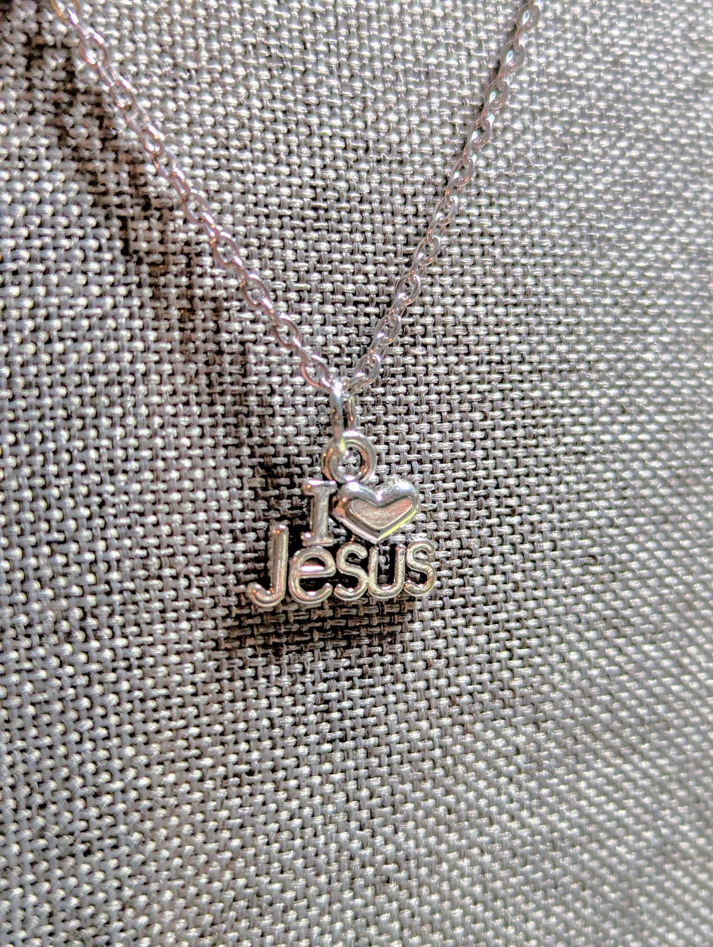 I Love Jesus necklace